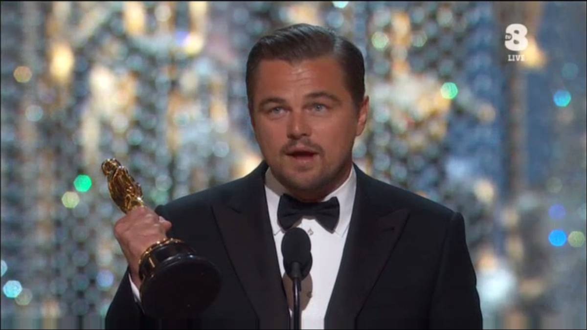 Il discorso politico-ambientalista di Leonardo DiCaprio agli Oscar