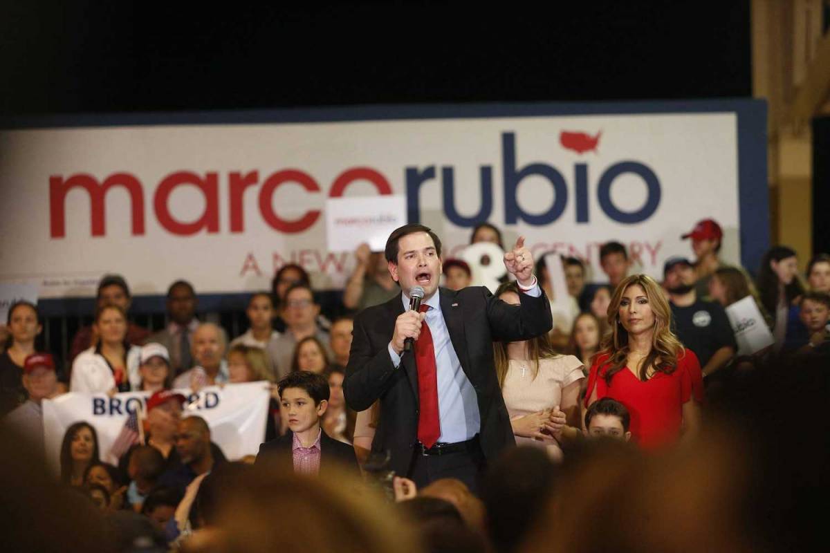 Rubio minimizza il tracollo: "Posso ancora farcela"