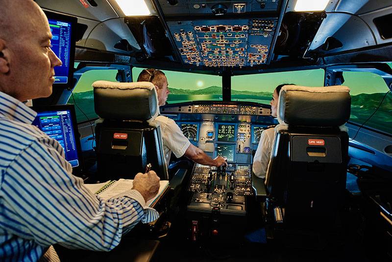 Addestramento piloti, simulatori di volo hi-tech a Malpensa