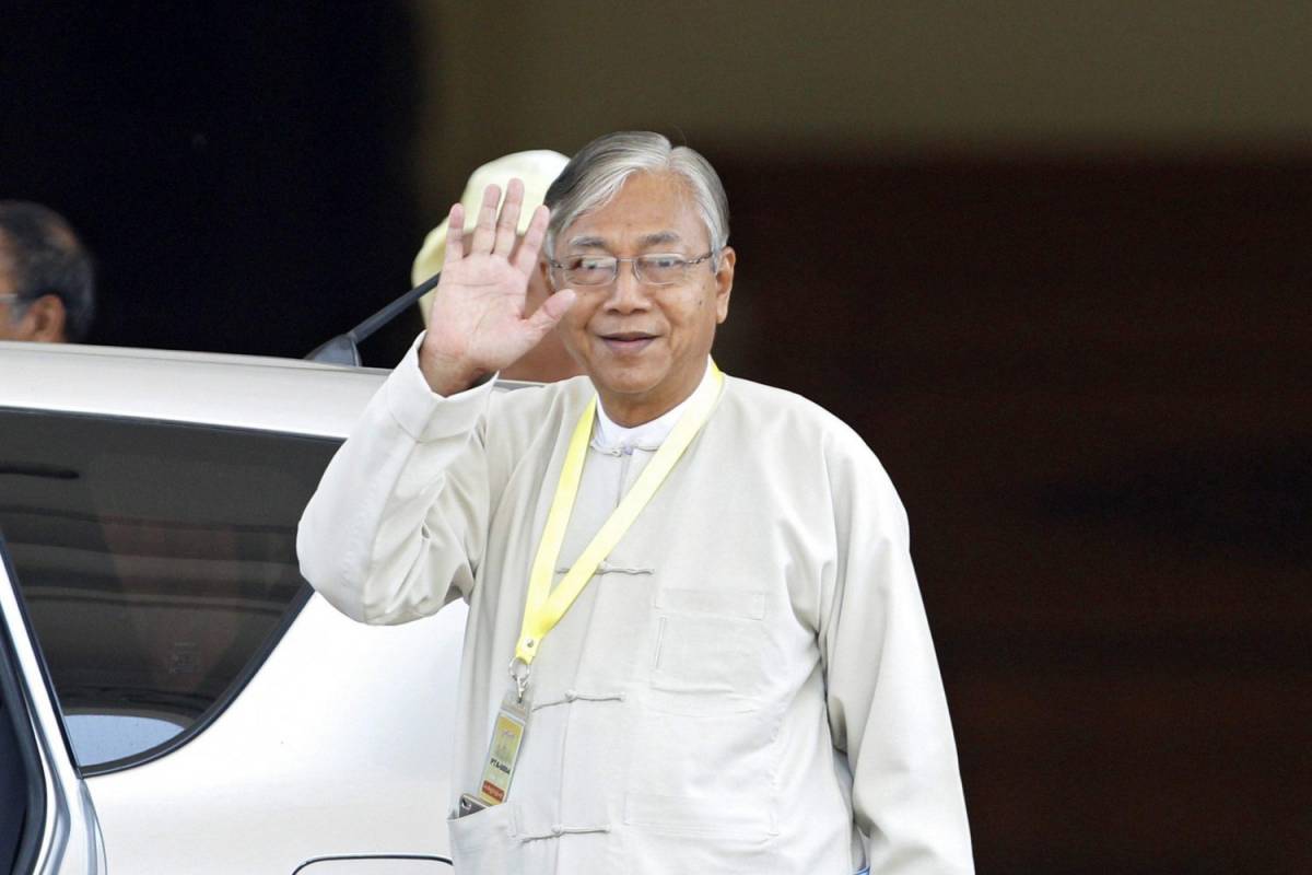 Htin Kyaw, il nuovo presidente del Myanmar