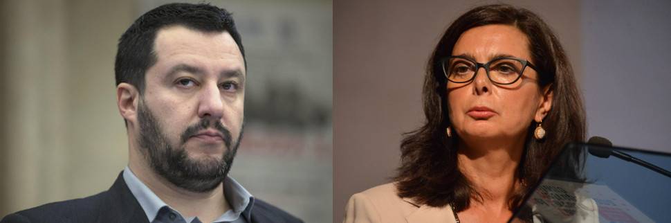 Migranti, Salvini critica la Boldrini. E Sel: "Non invitatelo più in tv"