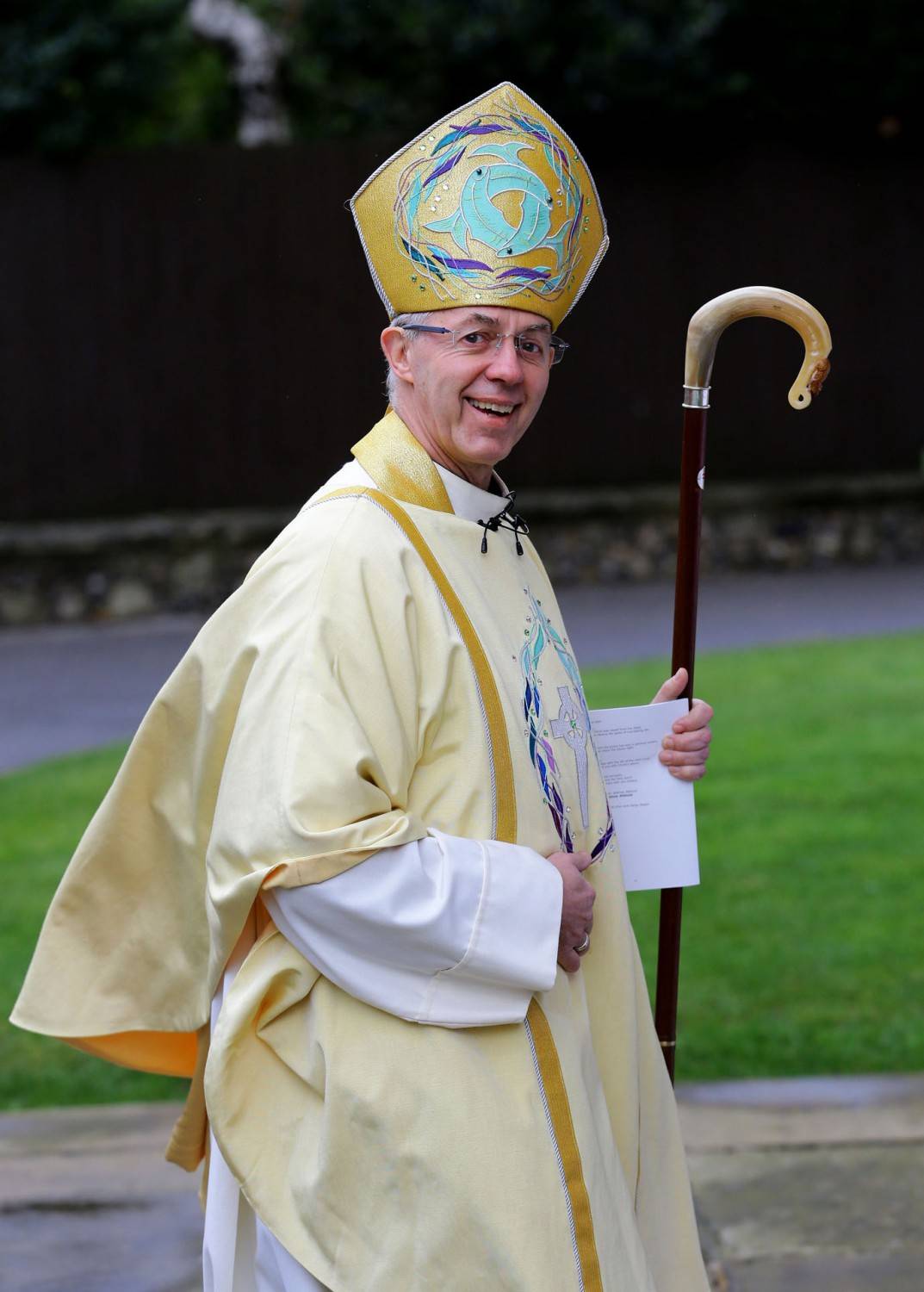 L'arcivescovo di Canterbury: "Sono figlio del segretario di Churchill"