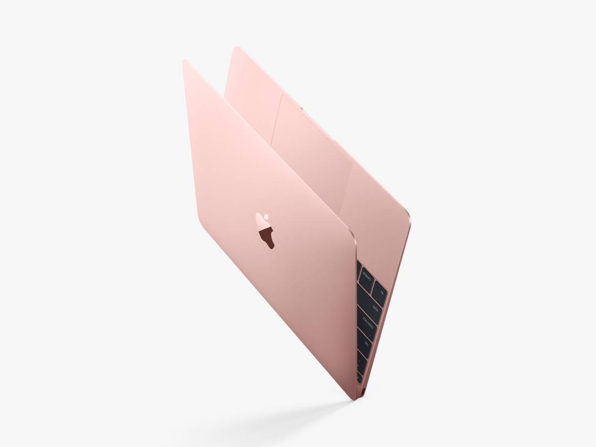 E ora il nuovo MacBook della Apple è disponibile anche in "oro rosa"