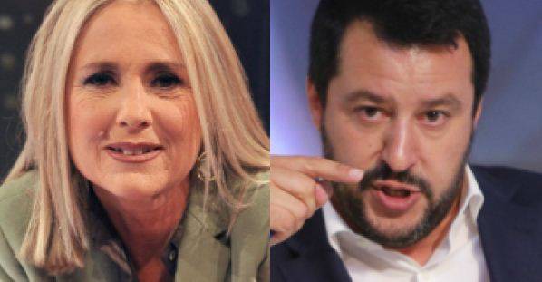"Vergogna", "Se lo può tenere": lite tra Salvini e Sciarelli