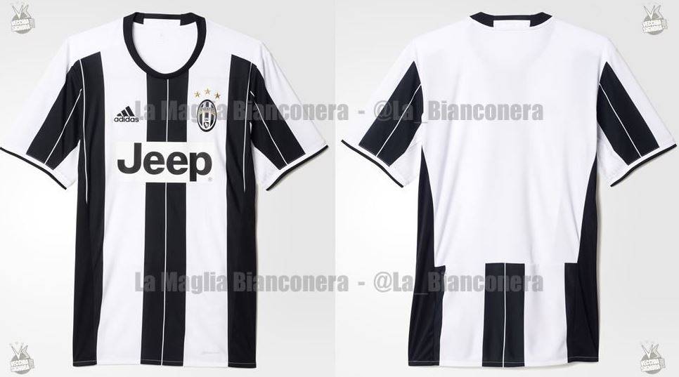 Le indiscrezioni sul web: "La nuova maglia della Juventus" 