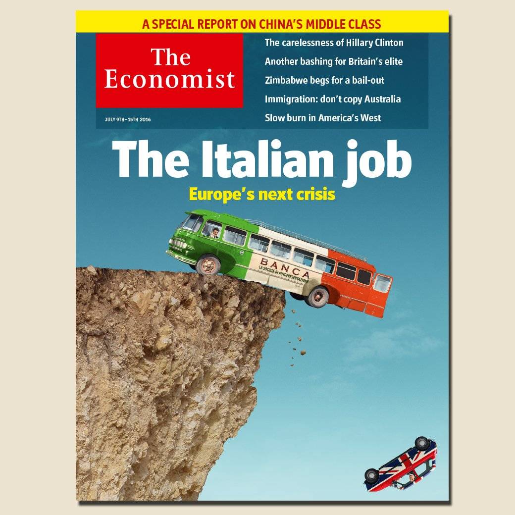 L'Economist ora lancia l'allarme: "In Italia la prossima crisi d'Europa"
