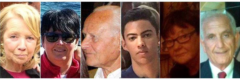 Rientrate in Italia le salme dei 4 italiani uccisi a Nizza
