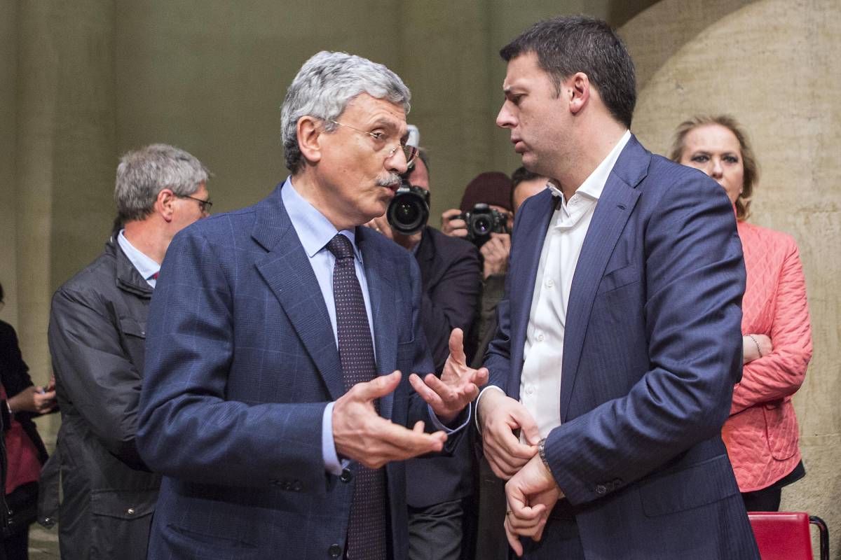 Banche, la scossa di D'Alema comincia a spaventare Renzi