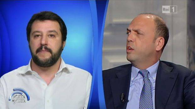 "No lepenisti", "Vecchi minestroni". È guerra di veti tra Alfano e Salvini