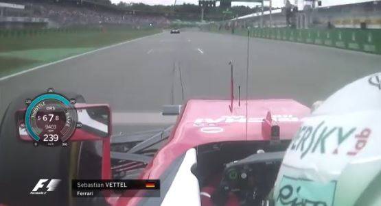 Ferrari, Vettel e quella strana manovra in Germania