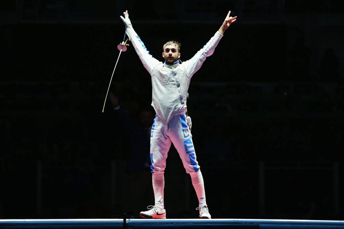 Garozzo, oro in punta di fioretto Da riserva a spadaccino olimpico
