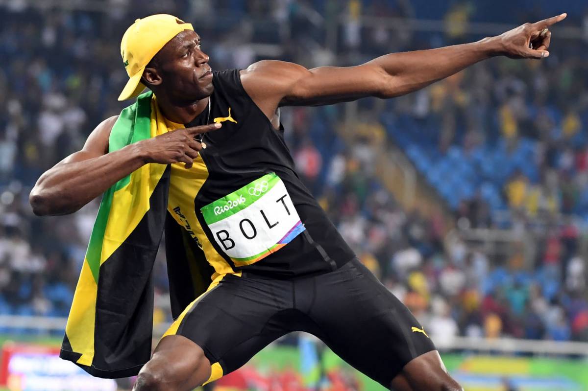 Bolt re, ma il sorriso non ferma il tempo