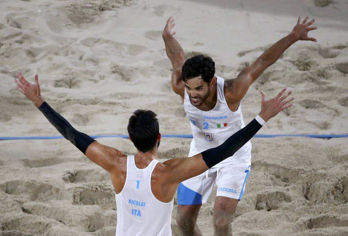 Rio 2016, beach volley: Lupo e Nicolai vogliono far sognare l'Italia