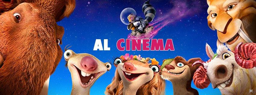 Arriva al cinema il quinto capitolo de "L'Era Glaciale" 