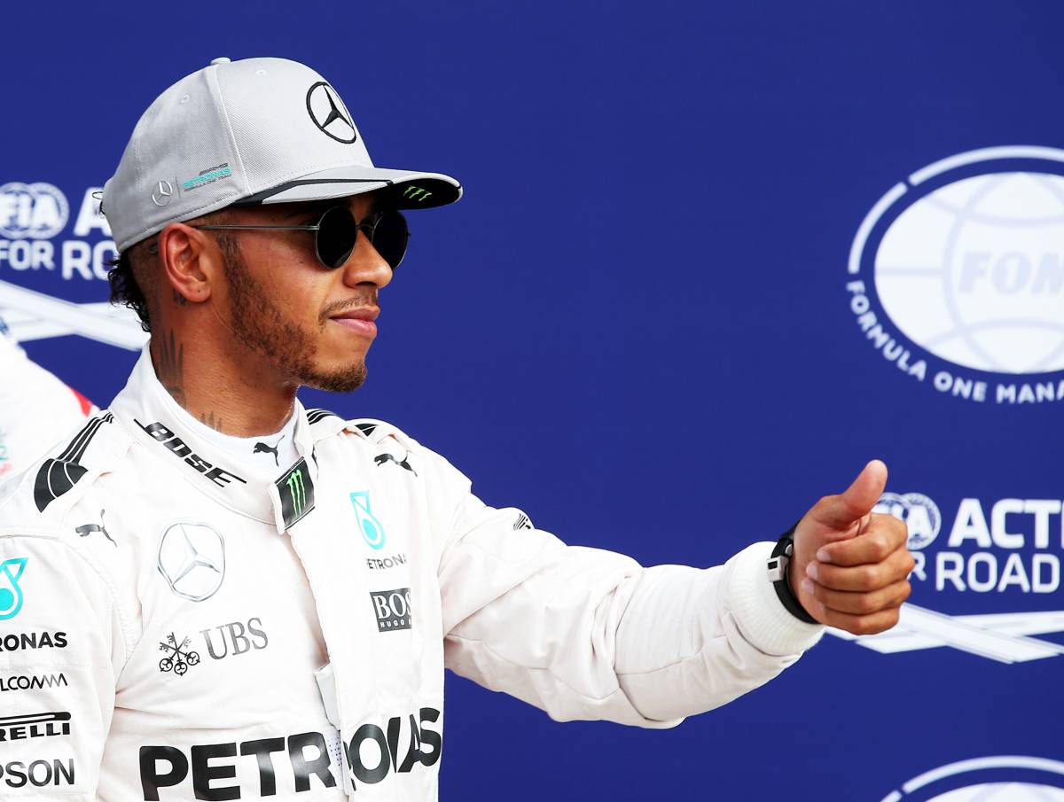 Gp Abu Dhabi, Hamilton parte in pole position