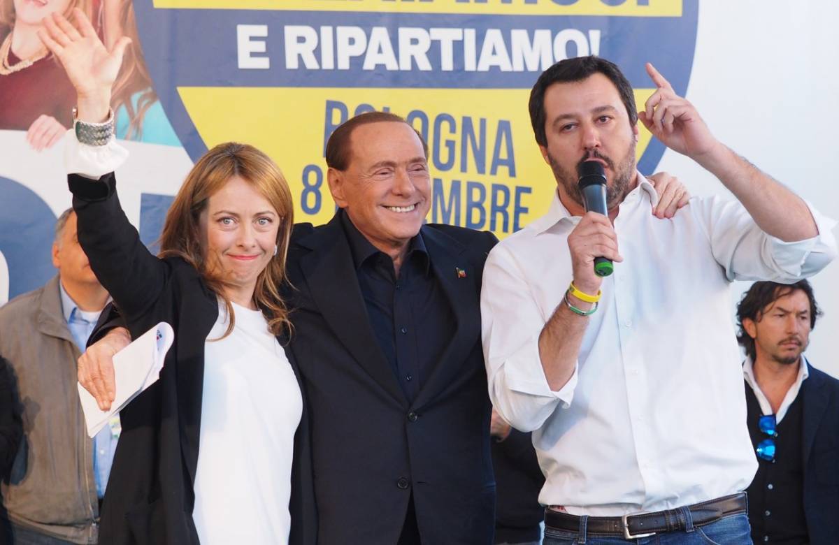 Meloni: "Domani con Berlusconi e Salvini"