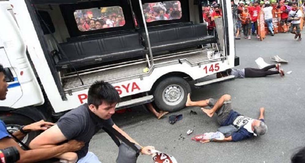 Filippine, scontri e feriti durante una manifestazione anti-Usa