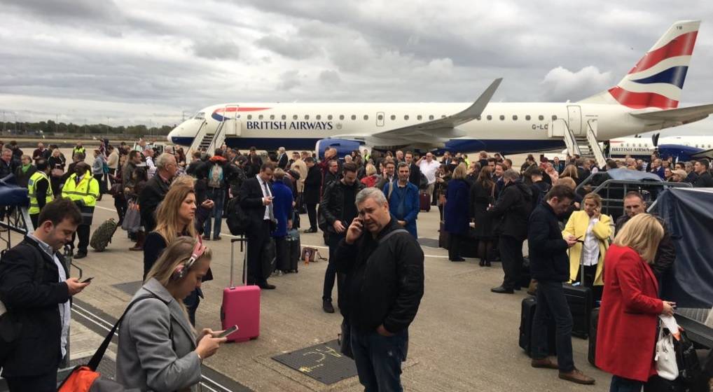 25enne arrestato per l'incidente chimico all'aeroporto di Londra