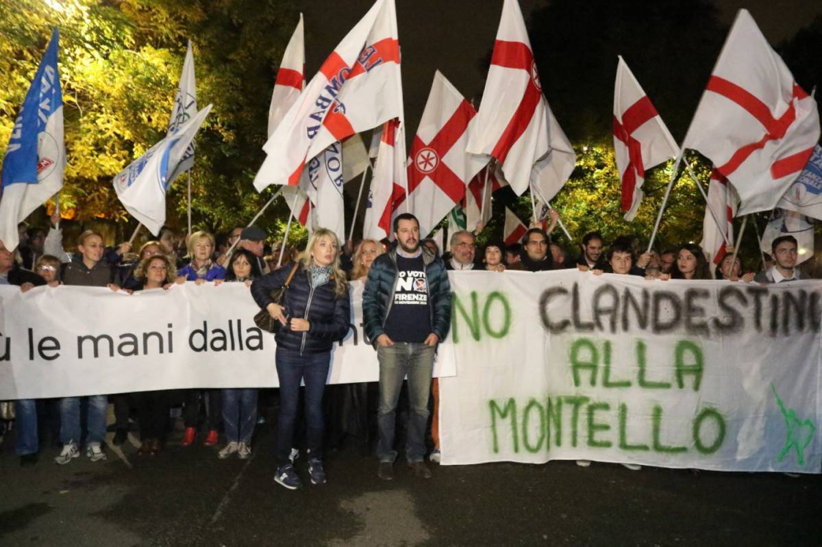 Salvini incita alla rivolta: "Ribellatevi"