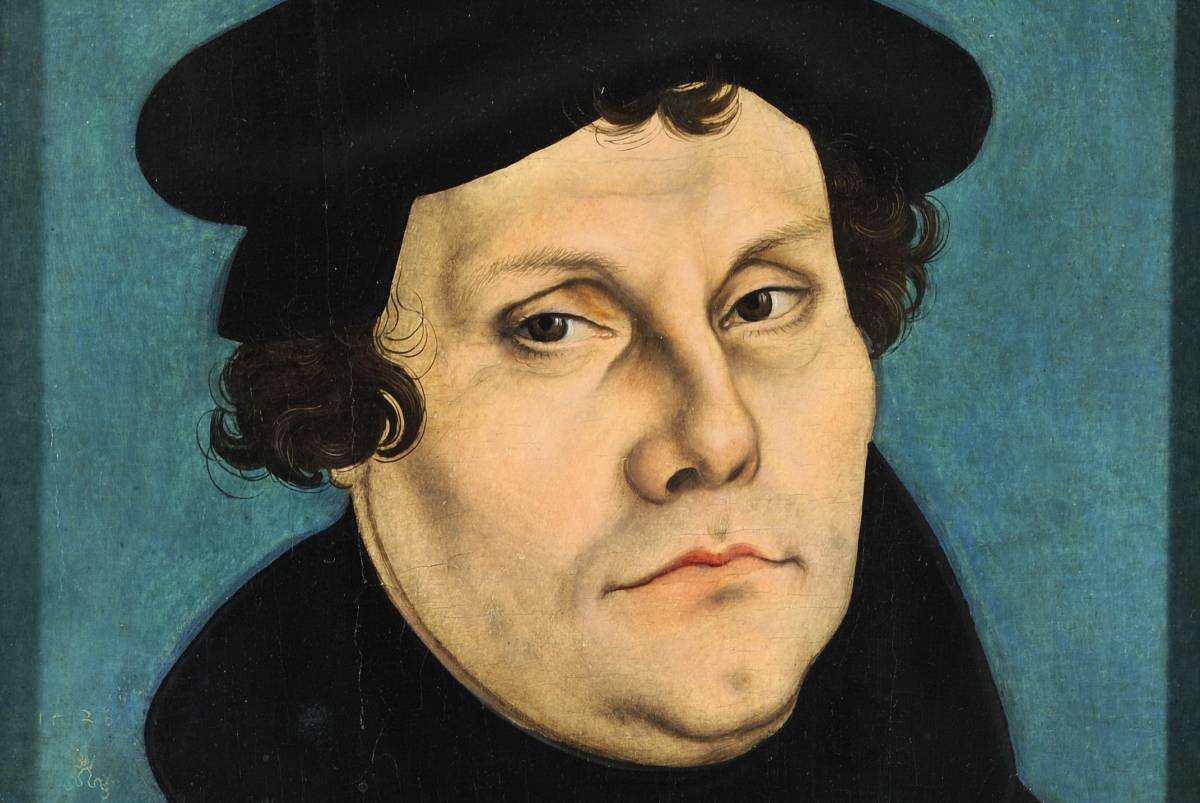 Ritratto di Martin Lutero di Lucas Cranach