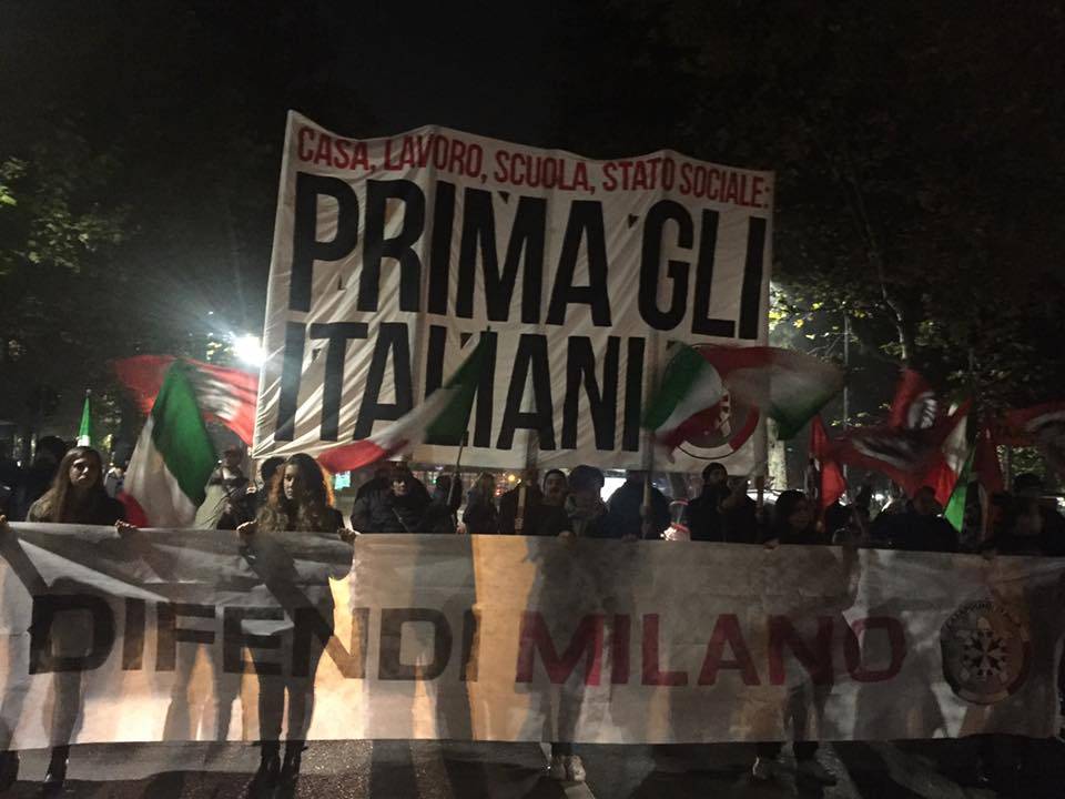 La frase choc di una manifestante anti-migranti: "Vorrei che Sala avesse una figlia e gliela stuprassero"