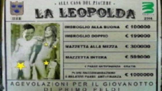 "Bordello Leopolda": la vignetta pubblicata dal presidente Anpi