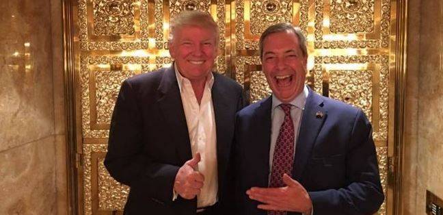 Trump rompe il protocollo e chiede Farage come ambasciatore