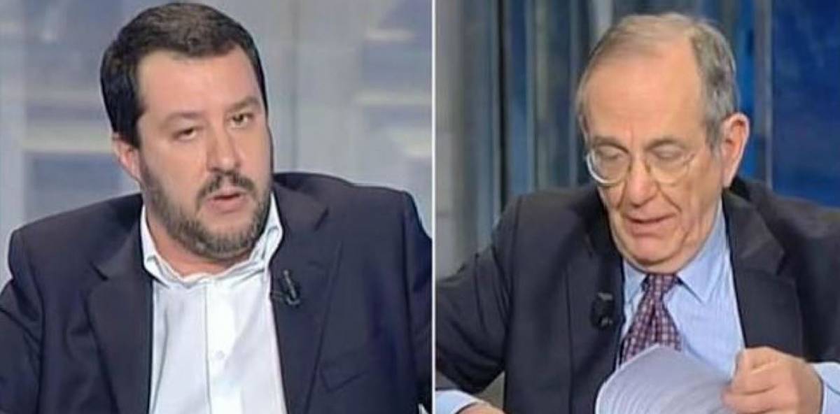 "Tasse come latte", "È scaduto" È scontro tra Salvini e Padoan