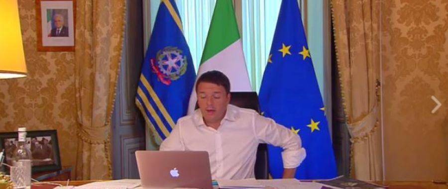 Torna la bandiera Ue, Renzi: ​"È viva e lotta con noi"