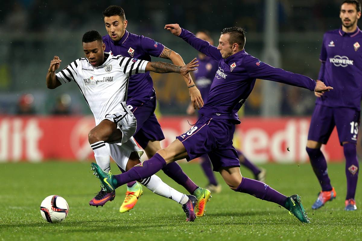 Europa League, la Fiorentina cade col Paok