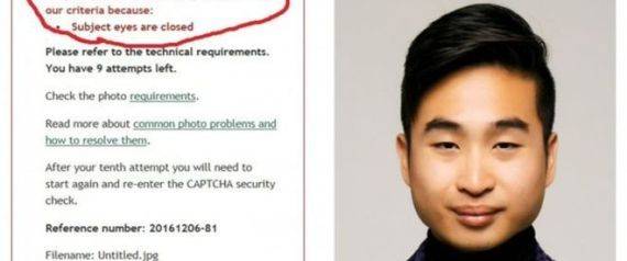 "Occhi chiusi, foto non accettata": Ma il ragazzo è asiatico
