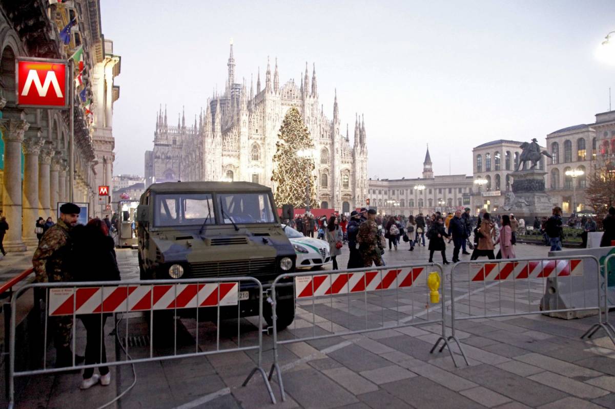 Tornano i militari in periferia Blindata anche piazza Duomo