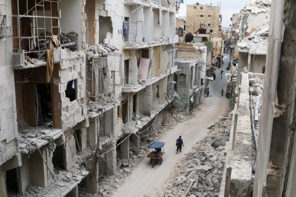 Povera Aleppo devastata come Dresda