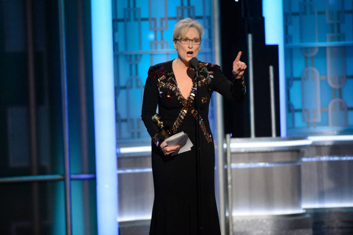 Meryl Streep attacca Trump