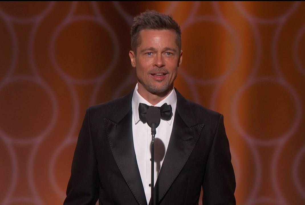 Brad Pitt riappare in pubblico: standing ovation ai Golden Globe