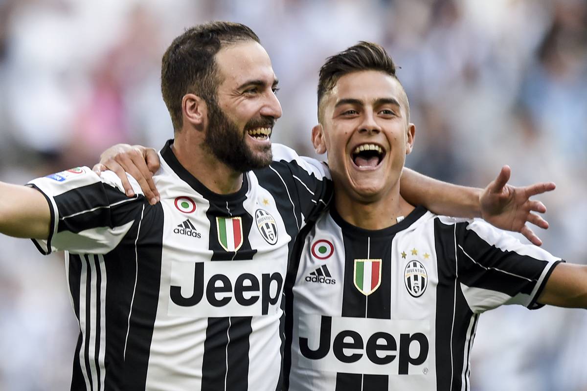 Higuan-Dybala ultime figurine della Juve braccia e menti