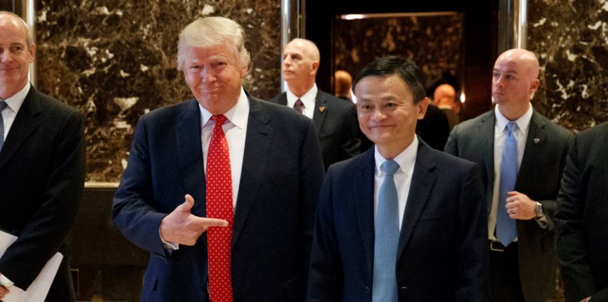 Il fondatore di Alibaba vede Trump e promette un milione di posti di lavoro negli Usa