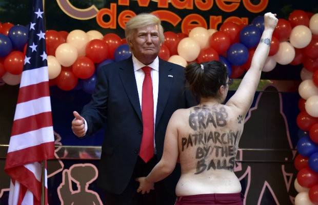 Femen contro Trump: l’osceno siparietto
