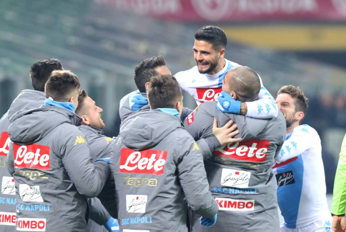 Il Milan cade contro il Napoli: Insigne e Callejon puniscono i rossoneri
