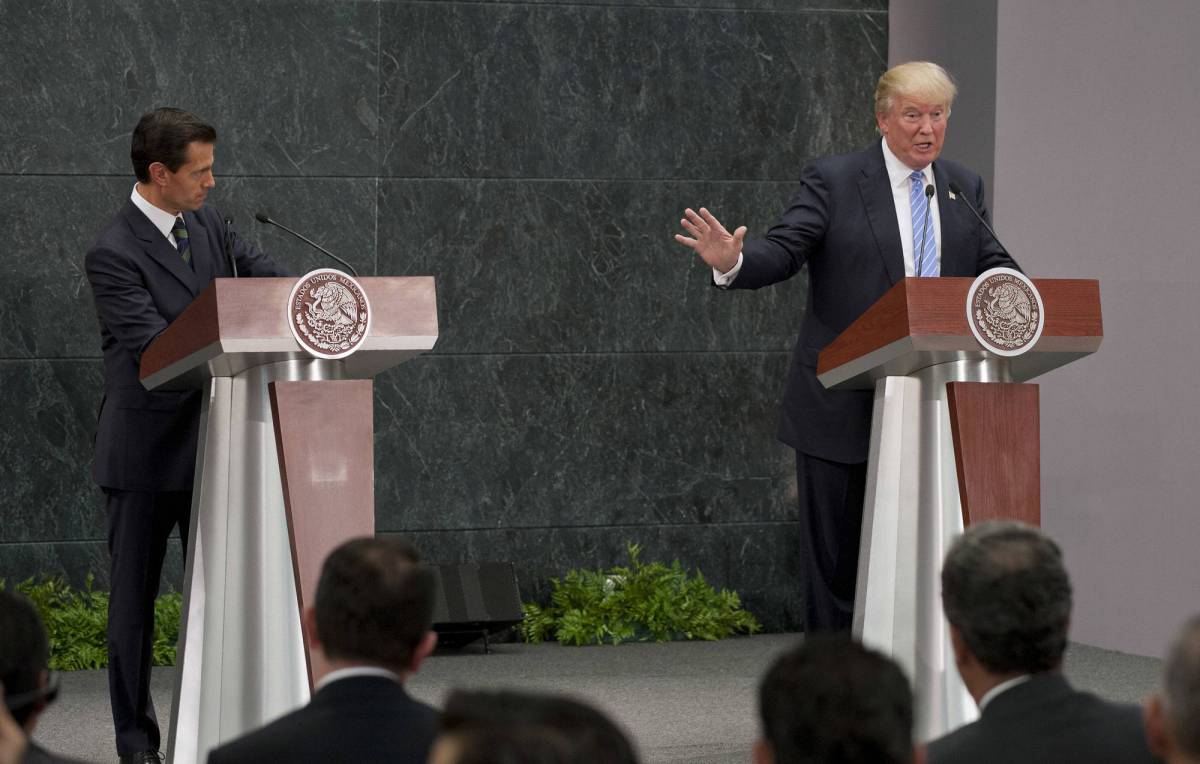 Il presidente del Messico a muso duro: "Non pagheremo il muro con gli Stati Uniti"