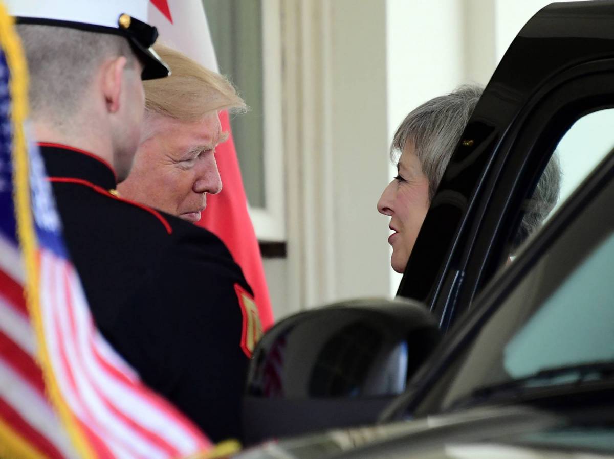 Trump incontra Theresa May: "La Brexit un asset fantastico"