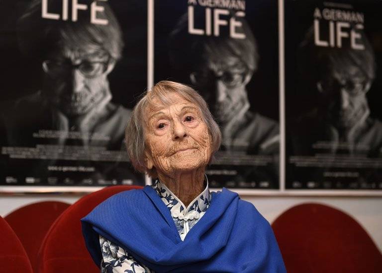 Morta a 106 anni Brunhilde Pomsel, la segretaria di Goebbels