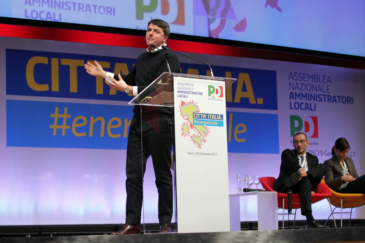 Renzi bluffa con mezzo Pd e manda in tilt la minoranza