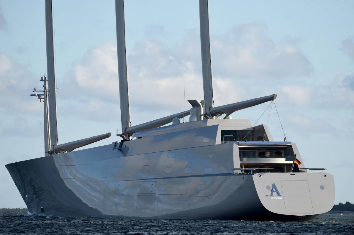 Sequestrato lo yacht più grande del mondo