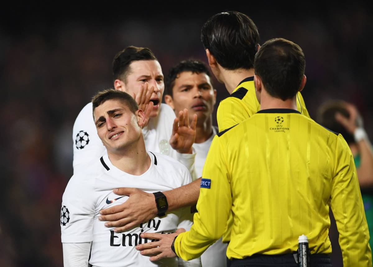 Verratti incredulo: "Mi vergogno e chiedo scusa a tutti i tifosi del Psg"