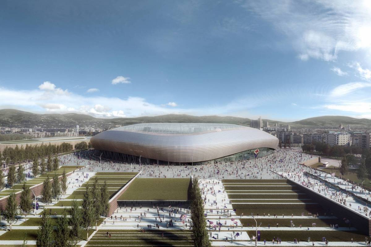 La Fiorentina 'copia' la Juventus: nuovo stadio pronto entro il 2021
