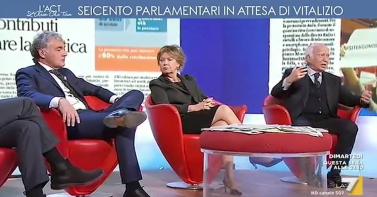 "Guadagni 42mila euro al mese" È scontro Cirino Pomicino-Giletti