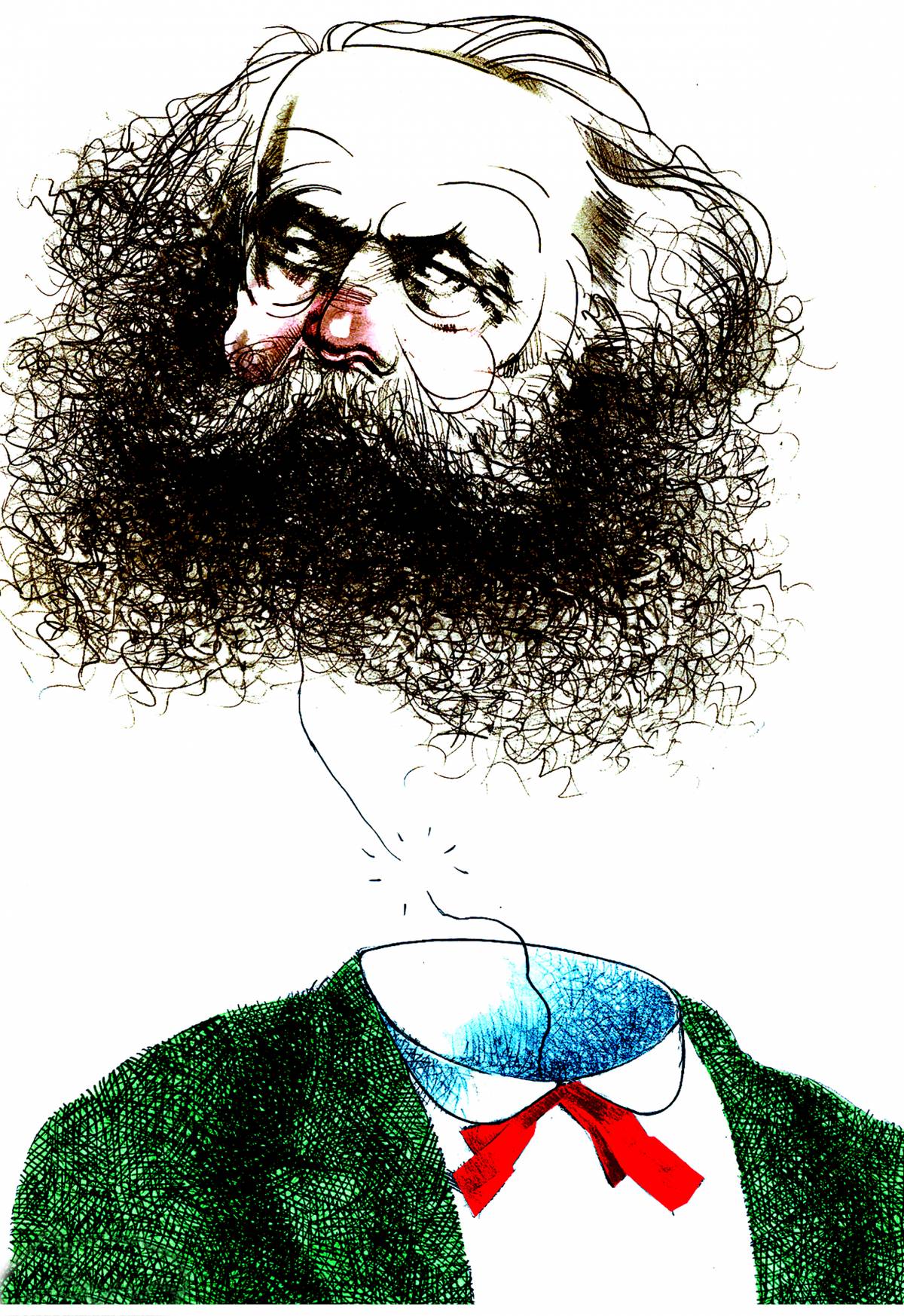 E Marx entrò in scena Pantofole ai piedi, confusione in testa