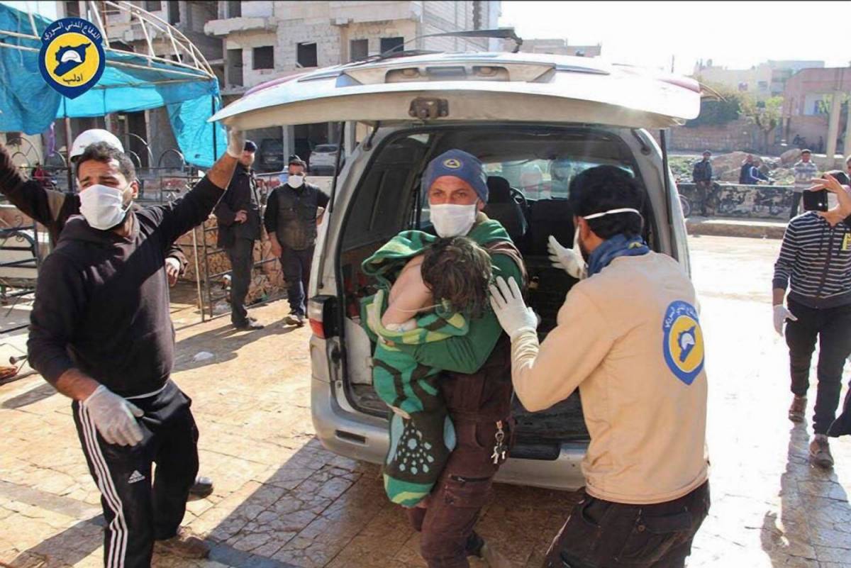 Se le bombe chimiche di Idlib sono prodotte dai ribelli "moderati"