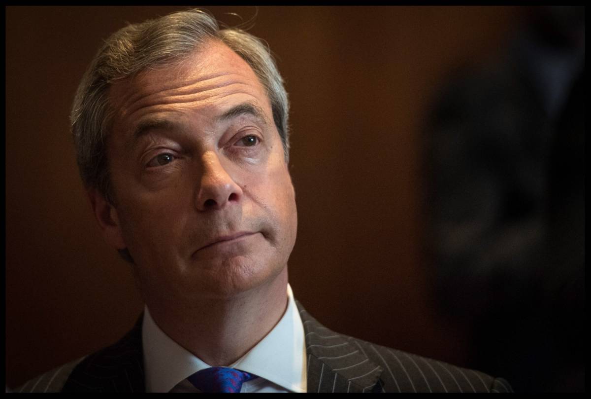 Brexit, Farage a sorpresa: il suo partito è primo nei sondaggi